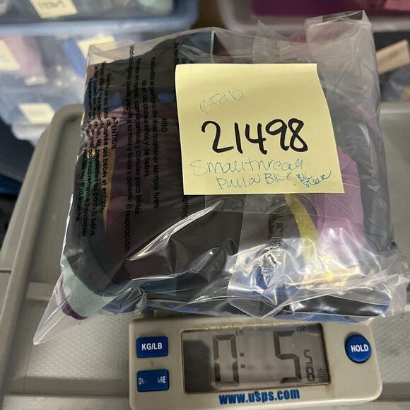 Calvin Klein Womens Peasant Blouse Striped Top Long Sleeve Artistic Shirt LARGE - Picture 10 of 12